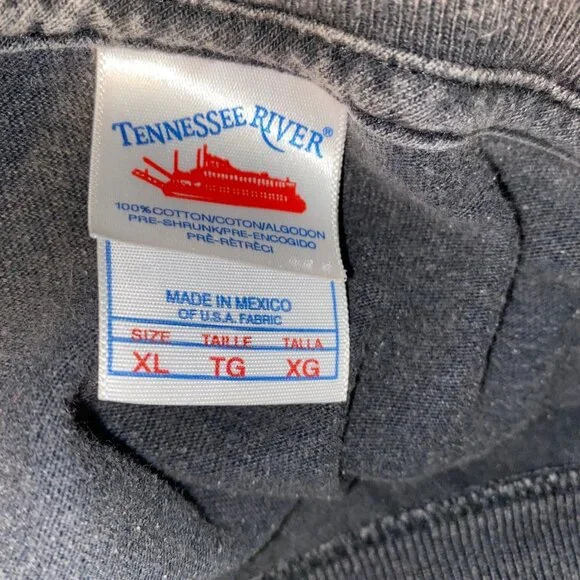 Vintage Born in The USA Eagle Tshirt XL Black - Picture 4 of 4